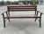 Скамейка Вояж со спинкой 1,5 м.